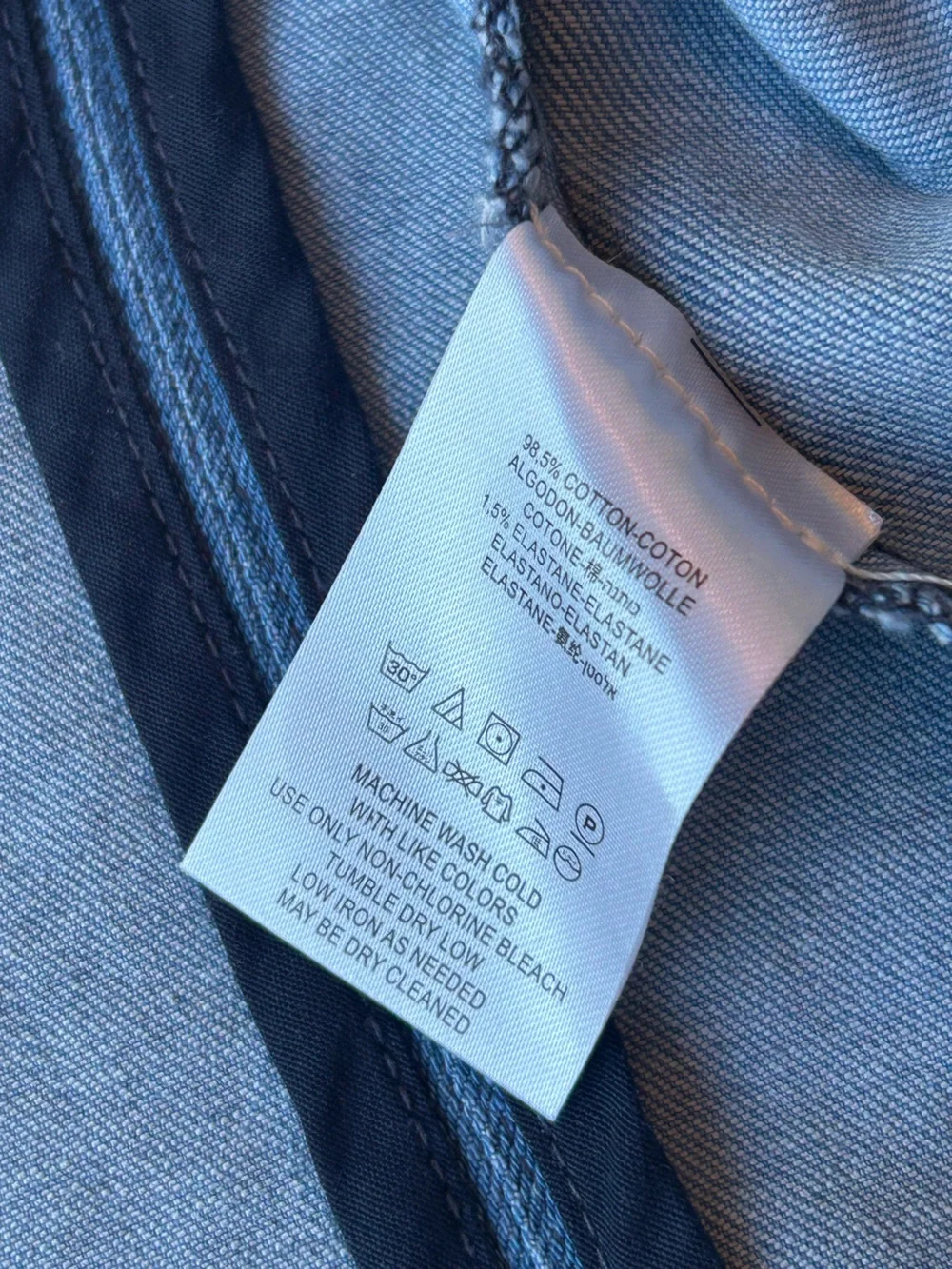 Free People Light Blue Denim Military Jacket Size XS - Picture 11 of 16